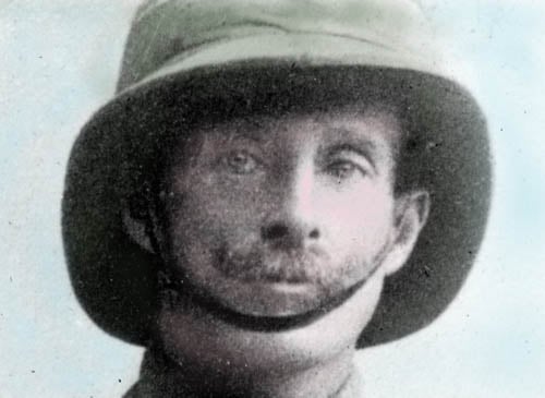 A photograph of the MEF commander, Sir Ian Hamilton.