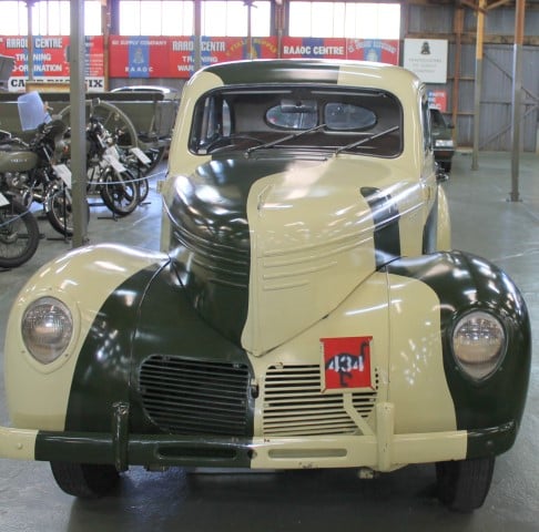 Vintage cars and motorcycles are always popular at the Army Museum in Bandiana